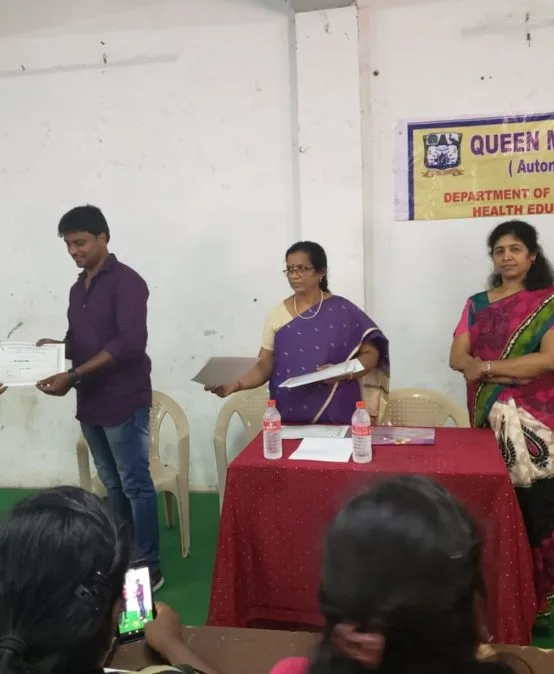 Programme at Queen Mary’s College Chennai